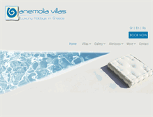 Tablet Screenshot of anemolia-villas.gr